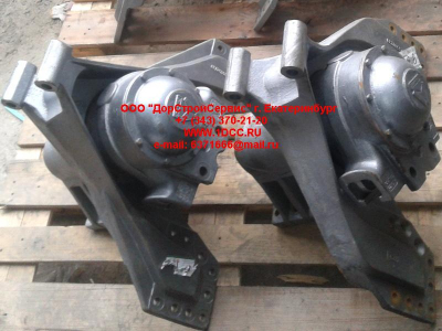 Ось балансира в сборе (нового образца NS-07, 2 стремянки) H HOWO (ХОВО) AZ9725520210 фото 1 Нижнекамск