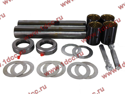 Шкворень (ремкомплект на ось) D-48, L-280 F-Амур FAW (ФАВ) 3001044-4E KIT для самосвала фото 1 Нижнекамск