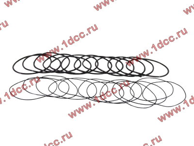 Кольцо уплотнительное гильзы цилиндра (комплект 12 тонких и 12 толстых) двигатель TD226B6G Lonking CDM (СДМ) 01153804/01153805 фото 1 Нижнекамск
